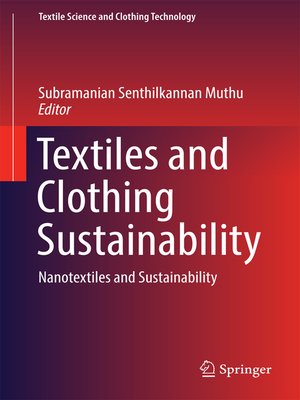 cover image of Textiles and Clothing Sustainability